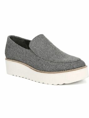 Vince Zeta  Gray flannel‎ flats 9.5